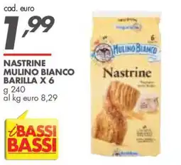 Italmark Nastrine Mulino Bianco Bianco offerta