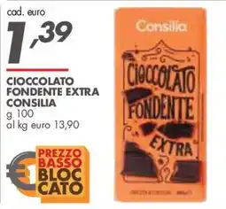 Italmark Cioccolato fondente extra Consilia offerta
