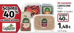 Ipercoop Lenticchie Colfiorito offerta