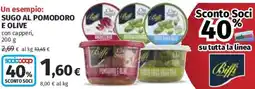 Ipercoop Sugo al pomodoro e olive con capperi offerta