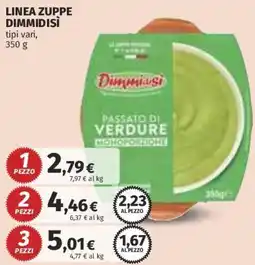 Ipercoop Passato di verdure Dimmidisì offerta