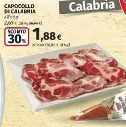 Ipercoop Capocollo di Calabria offerta