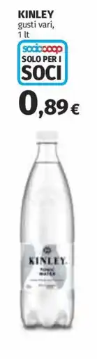 Ipercoop Kinley tonica water offerta