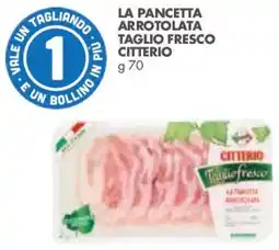Italmark La pancetta arrotolata Citterio offerta
