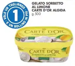 Italmark Gelato sorbetto al limone Carte d'Or Algida offerta
