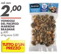 Italmark Vongole del Pacifico marroni Brasmar offerta
