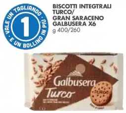 Italmark Biscotti integrali turco gran saraceno Galbusera offerta