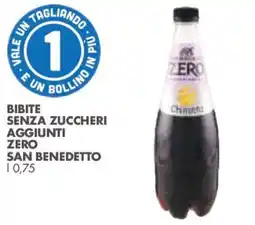 Italmark Bibite senza zuccheri aggiunti Zero San Benedetto offerta