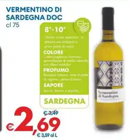 MD Discount Vermentino di Sardegna DOC offerta