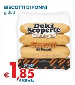 MD Discount BISCOTTI DI FONNI offerta