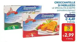 MD Discount CROCCANTELLE DI MERLUZZO offerta