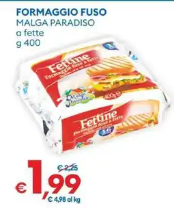 MD Discount FORMAGGIO FUSO offerta