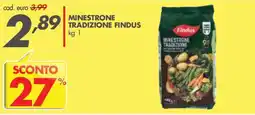 Italmark Minestrone tradizione Findus offerta