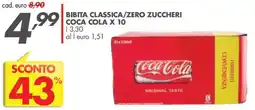 Italmark Bibita classica/zero zuccheri Coca Cola offerta
