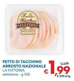 MD Discount PETTO DI TACCHINO ARROSTO NAZIONALE offerta