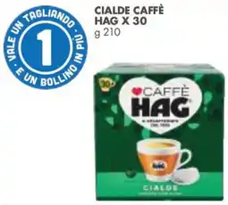 Italmark Cialde caffè Hag offerta