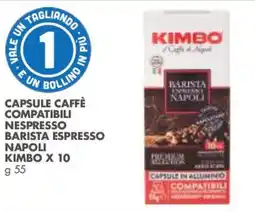 Italmark Capsule caffè compatibili Nespresso Barista Espresso Napoli Kimbo offerta