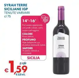 MD Discount SYRAH TERRE SICILIANE IGP offerta