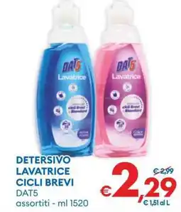 MD Discount DETERSIVO LAVATRICE CICLI BREVI offerta