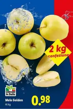 Lidl Mele Golden offerta