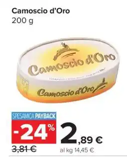 Carrefour CAMOSCIO D’ORO offerta