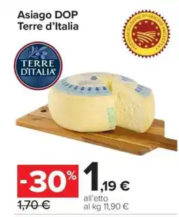 Carrefour Asiago DOP Terre d’Italia offerta