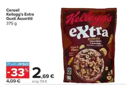 Carrefour Cereali Kellogg’s Extra Gusti Assortiti offerta