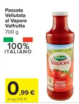 Carrefour Passata Vellutata al Vapore Valfrutta offerta
