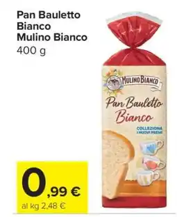 Carrefour Pan Bauletto Bianco Mulino Bianco offerta