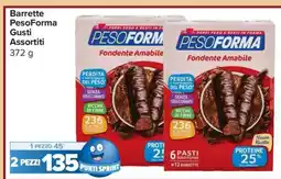 Carrefour Barrette PesoForma Gusti Assortiti offerta