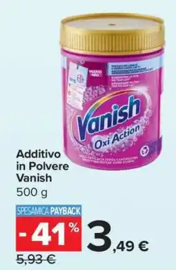 Carrefour Additivo in Polvere Vanish offerta