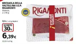 Ipercoop Bresaola della Valtellina I.G.P. Rigamonti offerta