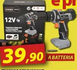 Hobby e Legno Kombo Smart trapano percussione offerta