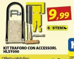 Hobby e Legno Kit traforo con accessori System offerta