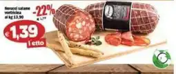 Il Castoro Supermercati Fiorucci salame ventricina offerta