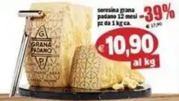 Il Castoro Supermercati Grana Padano offerta