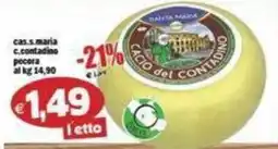 Il Castoro Supermercati Cacio del Contadino offerta
