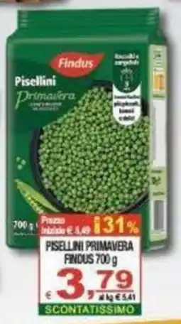 CTS Supermercati Pisellini Primavera Findus offerta