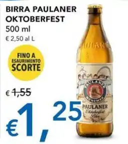 Migross Superstore Birra Paulaner Oktoberfest offerta