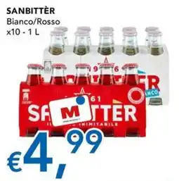 Migross Superstore Sanbitter Bianco/Rosso offerta