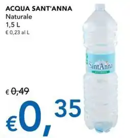Migross Superstore Acqua Sant'Anna Naturale offerta