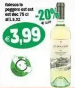 Il Castoro Supermercati Falesco le poggere est est offerta
