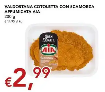 Cotoletta con scamorza affumicata AIA