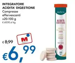 Migross Superstore Integratore acidita' digestione compresse effervescenti offerta