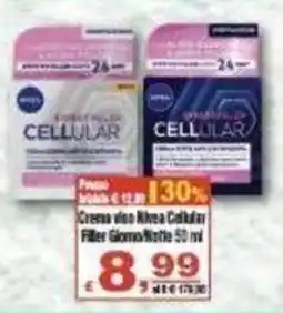 CTS Supermercati Crema viso Nivea Cellular Filler offerta