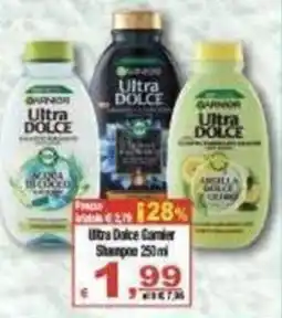 CTS Supermercati Ultra Dolce Garnier Shampoo offerta