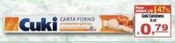 CTS Supermercati Cuki carta forno offerta