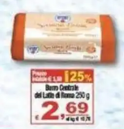 CTS Supermercati Burro Centrale del Latte di Roma offerta