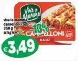 Il Castoro Supermercati Viva la mamma cannelloni ragù offerta