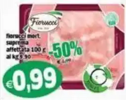 Il Castoro Supermercati Fiorucci mort. suprema affettata offerta